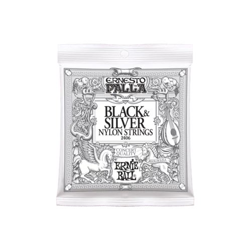 Ernie Ball - Ernesto Palla Classical Black&amp;Silver 28-42 Klasszikus Gitárhúr készlet