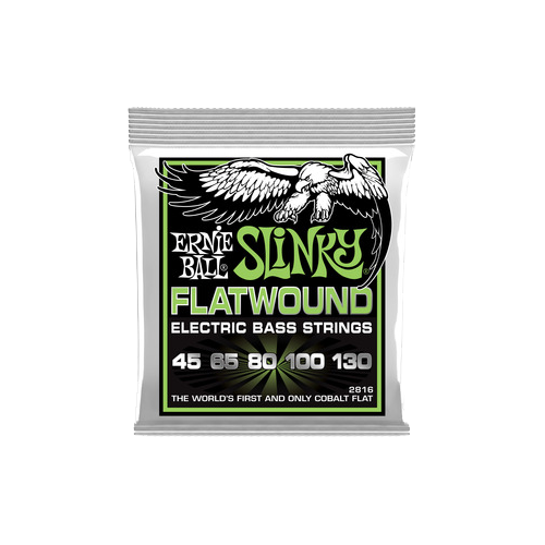 Ernie Ball - Flatwound 5 String Regular Slinky Bass 45-130 Basszusgitárhúr készlet 5-húros
