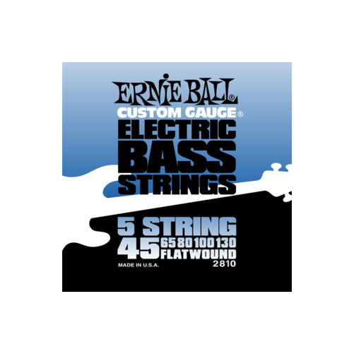 Ernie Ball - Flatwound Bass 5 String 45-130 Basszusgitárhúr készlet 5-húros