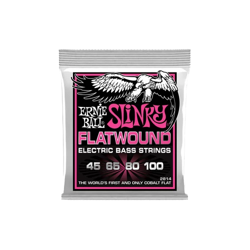 Ernie Ball - Flatwound Super Slinky Bass 45-100 Basszusgitárhúr készlet