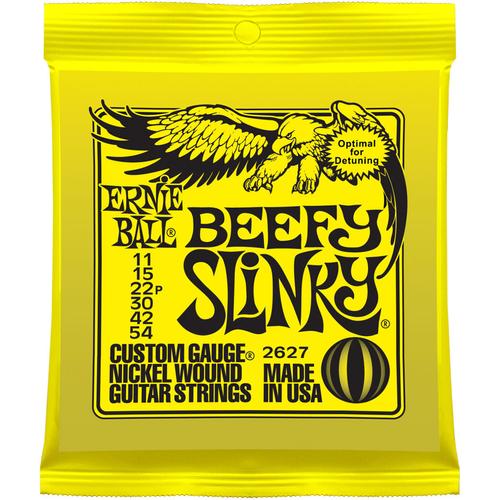 Ernie Ball - Nickel Wound Beefy Slinky 11-54 Elektromos Gitárhúr készlet