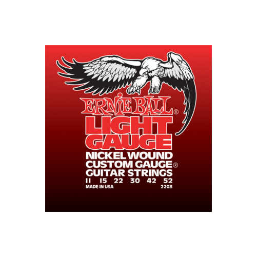 Ernie Ball - Nickel Wound Light Wound G 11-52 Elektromos Gitárhúr készlet