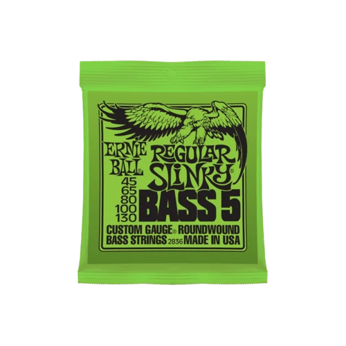 Ernie Ball - Nickel Wound Regular Slinky Bass 5 String 45-130 Elektromos Basszusgitárhúr készlet 5-húros