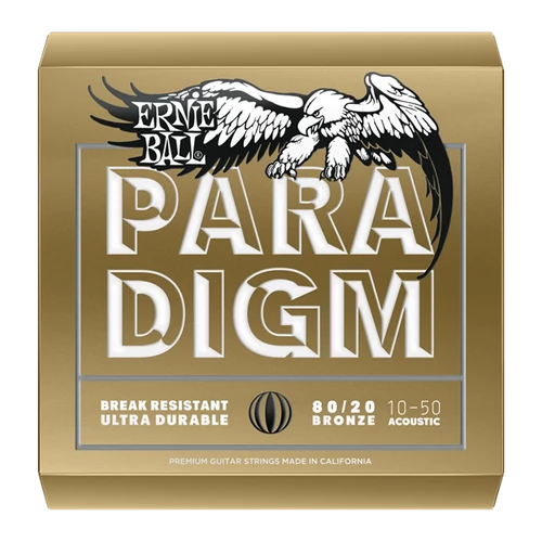 Ernie Ball - Paradigm Bronze Extra Light 10-50 Akusztikus Gitárhúr Készlet