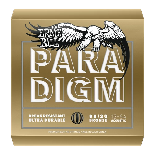 Ernie Ball - Paradigm Bronze Medium Light 12-54 Akusztikus Gitárhúr Készlet