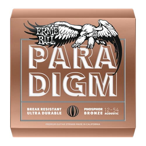 Ernie Ball - Paradigm Phosphor Bronze Medium Light 12-54 Akusztikus Gitárhúr Készlet