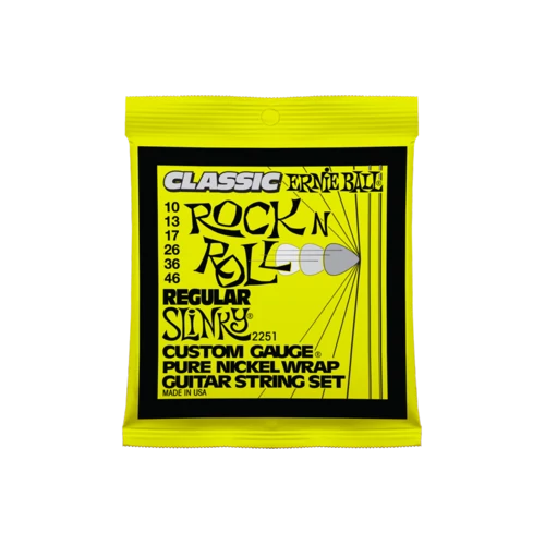 Ernie Ball - Pure Nickel Regular Slinky 10-46 Elektromos Gitárhúr készlet