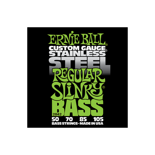 Ernie Ball - Stainless Steel Regular Slinky Bass 50-105 Basszusgitárhúr készlet