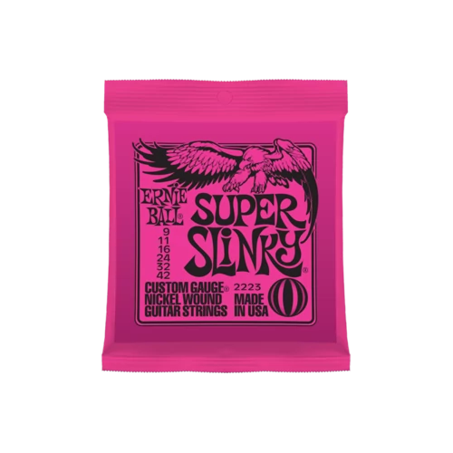 Ernie Ball - Nickel Wound Super Slinky 9-42 Elektromos Gitárhúr készlet