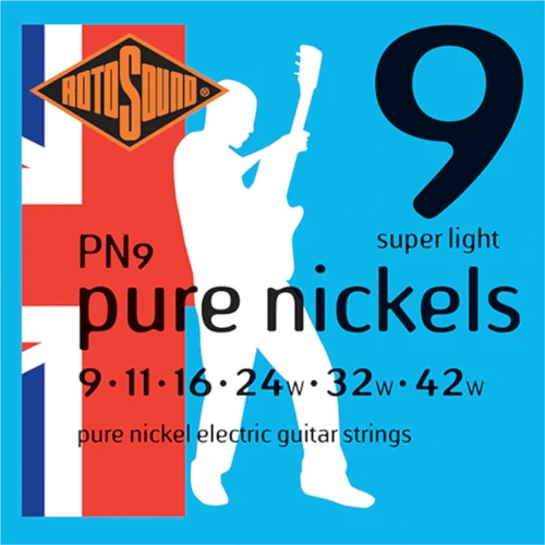 Rotosound - PN 9 Nikkel elektromos gitár húrkészlet 9 - 42