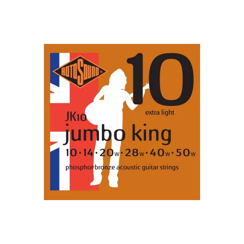 Rotosound JK10 - 50 akusztikus gitárhúr készlet