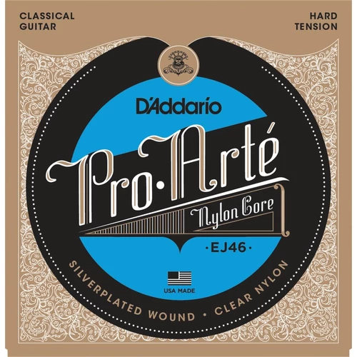 D'Addario EJ46 Pro-Arté Nylon Hard Tension klasszikus gitárhúr