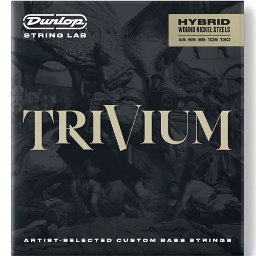 Dunlop - TVMSB45130 Trivium 5 húros Hybrid Nickel basszusgitár húr 45-130