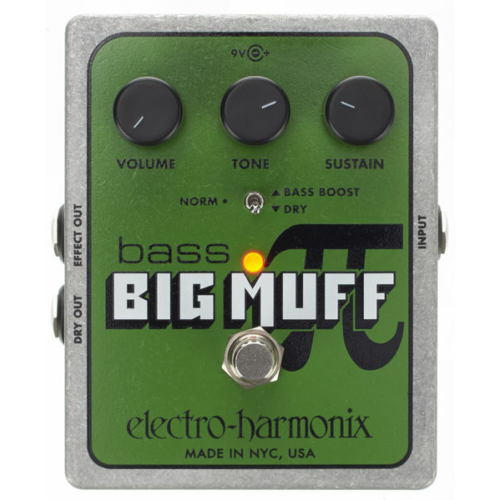 Electro Harmonix -  Bass Big Muff PI Overdrive effektpedál