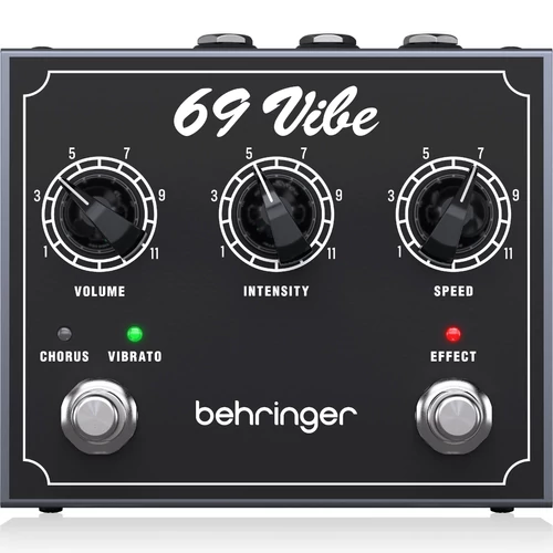 Behringer - ’69 Vibe pedál külső Footswitch csatlakozási lehetőséggel