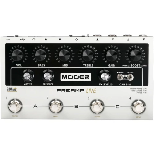 Mooer - Preamp Live Gitár Előfok