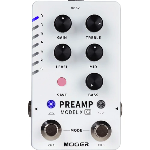 Mooer - Preamp Model X Előfok Pedál