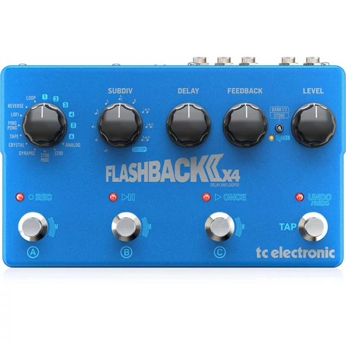 TC Electronic - Flashback 2 X4 Delay/Looper Gitár Pedál