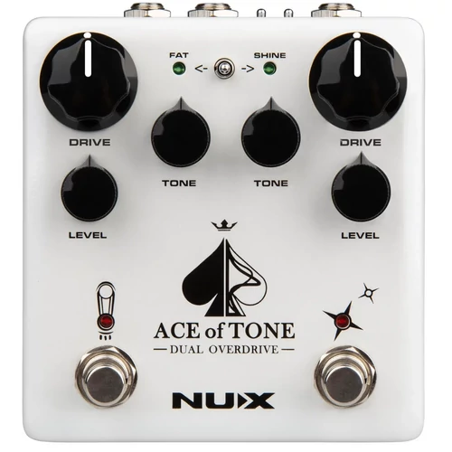 Nux - NDO-5 Ace of Tone Dual Overdrive pedál