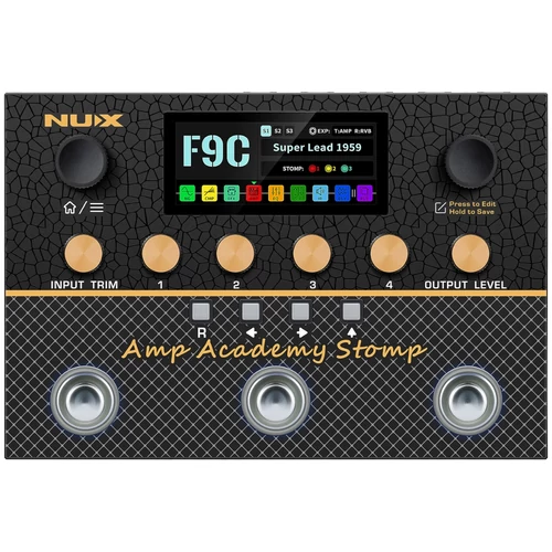 Nux - NMA-3AAP Amp Academy Stomp modellező effektpedál