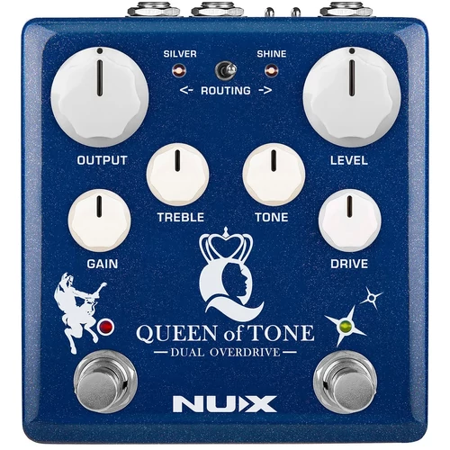 Nux - NDO-6 Queen of Tone Dual Overdrive pedál