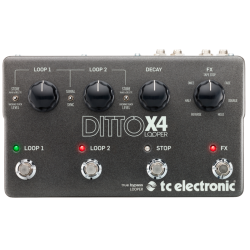 TC Electronic - Ditto X4 Looper dupla looper pedál