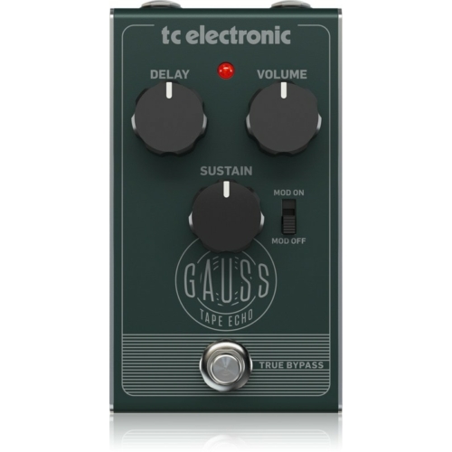 TC Electronic - Gauss Tape Echo delay effektpedál, szemből