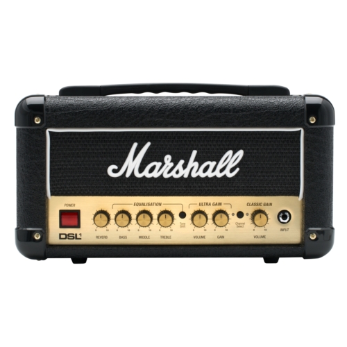 Marshall - DSL1HR csöves gitárerősítő fej 1 Watt, szemből