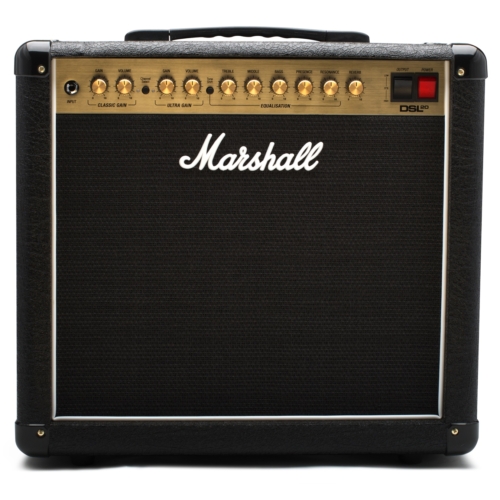 Marshall - DSL20CR csöves gitárerősítő kombó 20 Watt, szemből