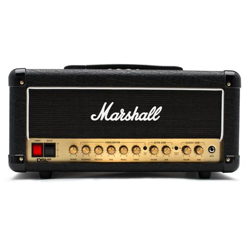 Marshall - DSL20HR csöves gitárerősítő fej 20 Watt, szemből