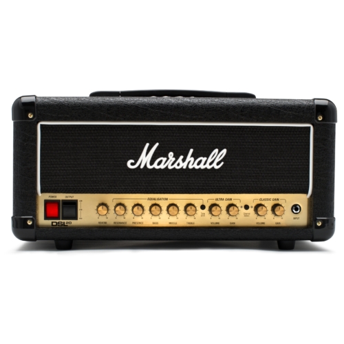 Marshall - DSL20HR csöves gitárerősítő fej 20 Watt, szemből