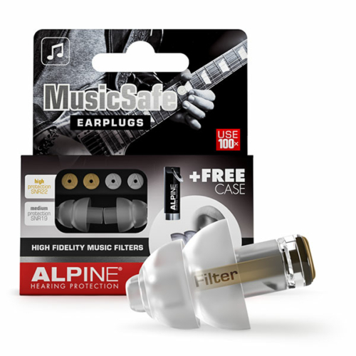 Alpine - MusicSafe átlátszó füldugó