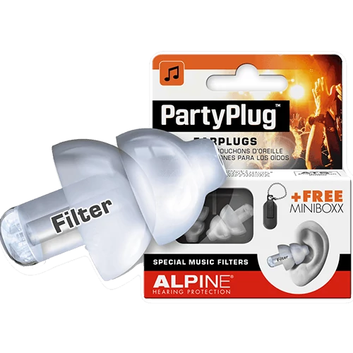 Alpine - PartyPlug füldugó átlátszó