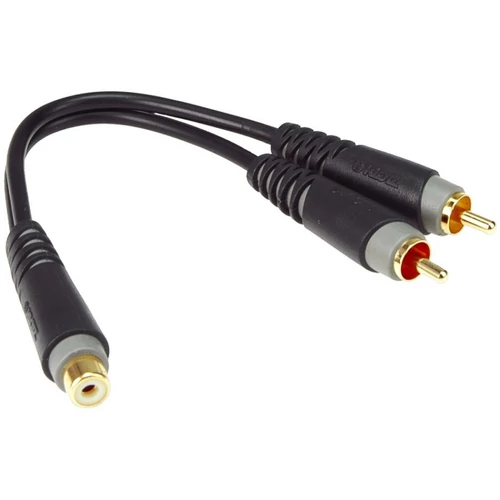 Klotz - AYU8 adapterkábel Y RCA-RCA 0.2m