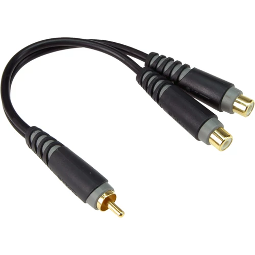 Klotz - AYU-9 Y adapter kábel, RCA-RCA, 0,2 m