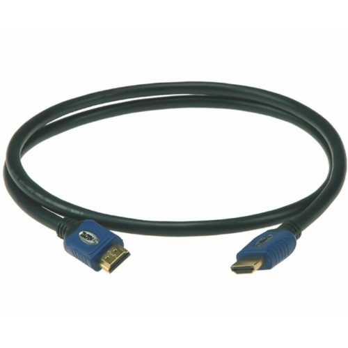 Klotz - HDMI 1.3 kábel, 5 m aranyozott HDMI A - HDMI A csatlakozók + fekete, adatkábel