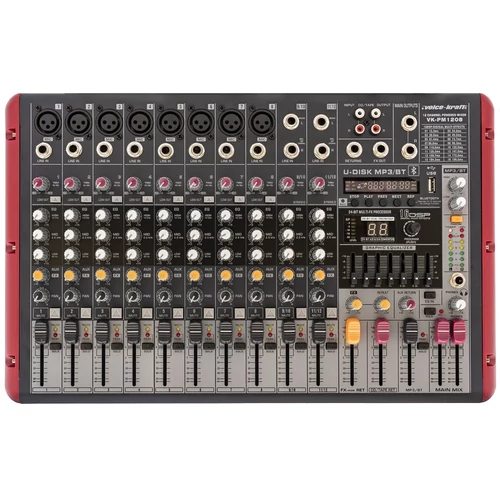 Voice Kraft - VK PM1208 Powermixer 2x250W 4Ohm