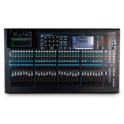 Allen &amp; Heath QU-32 Chrome ajándék tokkal, szemből