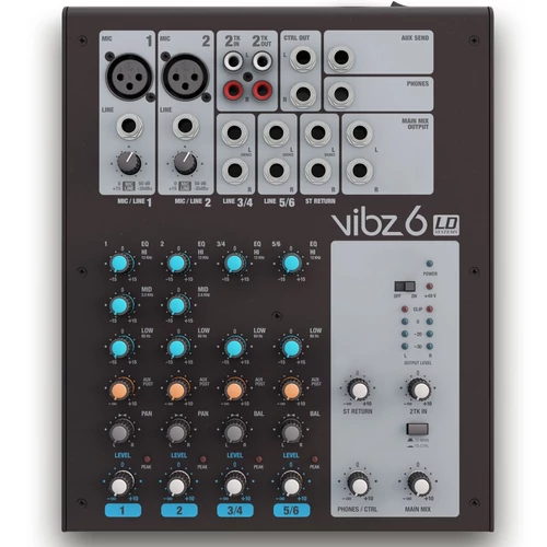 LD Systems - VIBZ 6 keverőpult