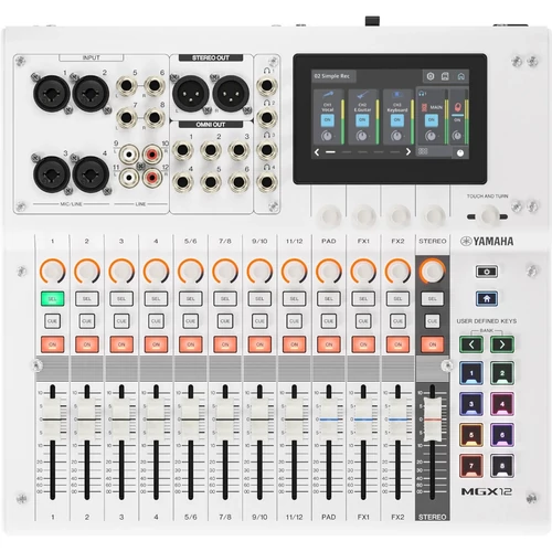 Yamaha - MGX12 digitális keverőpult, fehér