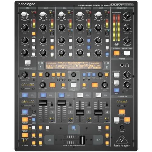 Behringer DDM4000 5-csatornás digitális DJ Pro mixer