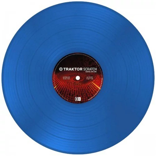 Native Instruments - Traktor Scratch Vinyl MK2 Kék