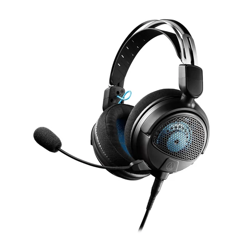 Audio-Technica ATH-GDL3 Nyitott Gaming headset levehető mikrofonnal fekete színben