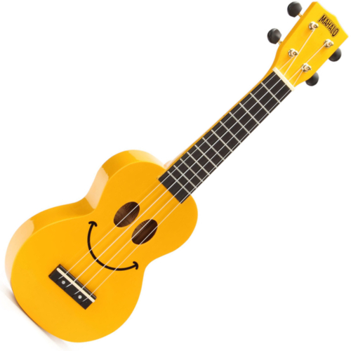 Mahalo - U-SMILE Szoprán ukulele sárga
