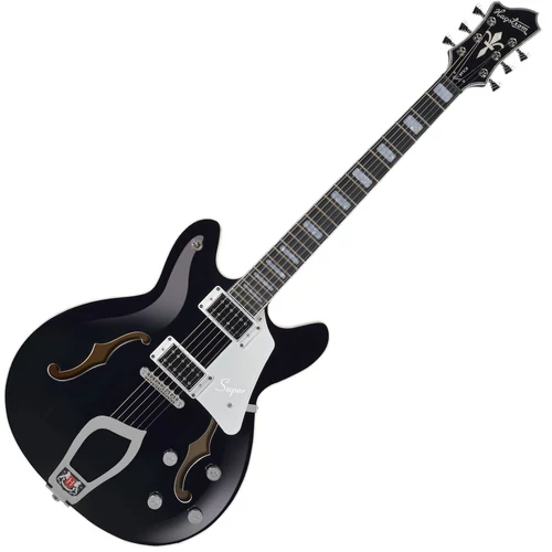 Hagstrom - Super Viking Mandarin Flame Elektromos jazz gitár