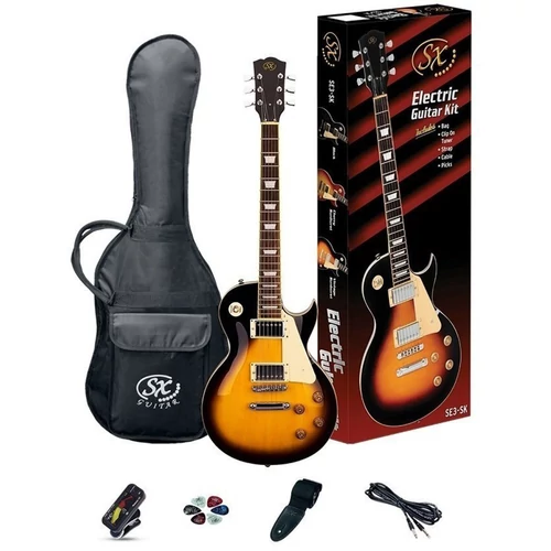 SX - SE3 Electric Guitar Kit Vintage Sunburst