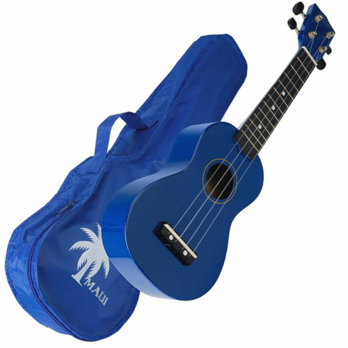 Soundsation - MUK10-BL Maui szoprán ukulele tokkal