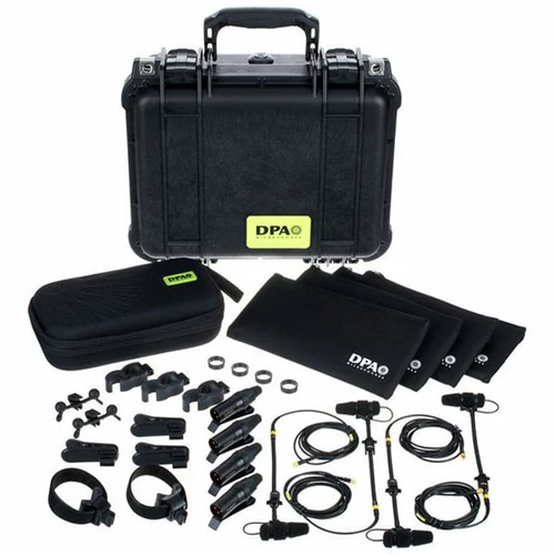 DPA - 4099 Core Rock Touring Kit, 4 mic