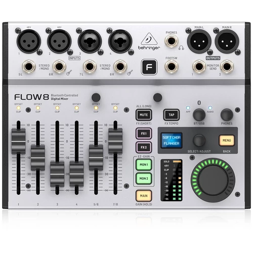 Behringer - FLOW 8 USB-s keverő