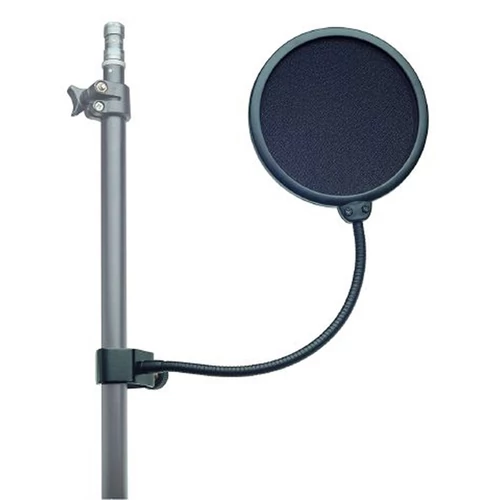 König &amp; Meyer - popfilter dupla nejlon ernyő, fekete, min. átmérő 130 mm